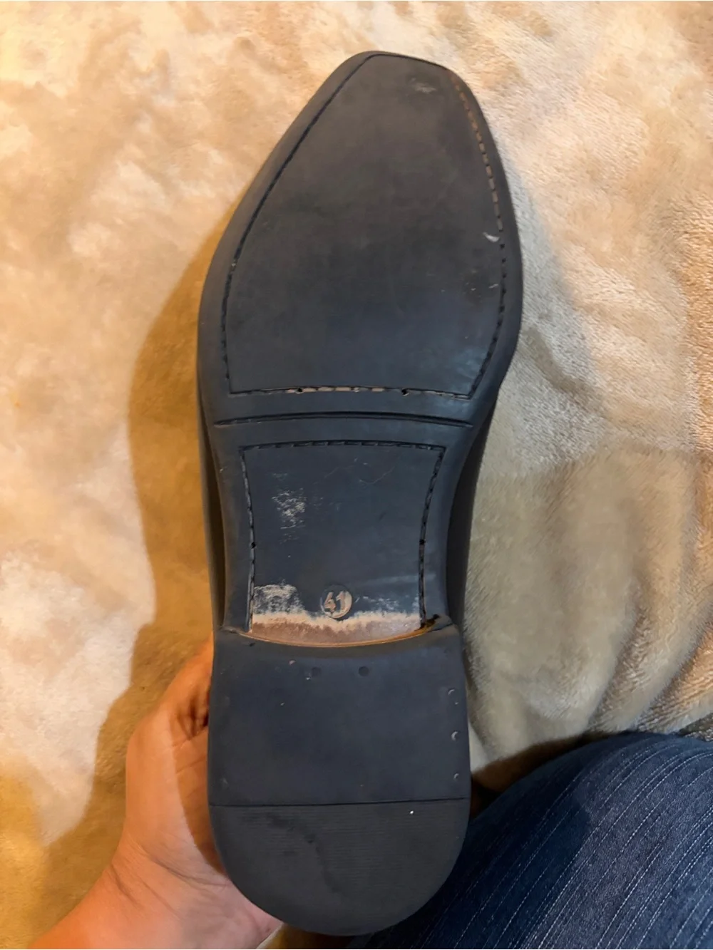 ARTURO CALLE ORIGINAL MEN'S BLACK PATENT LEATHER  size 41 - Picture 5 of 6
